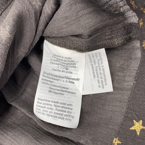 NWT Crewcuts Gold Star Top Girls Size 5 - Picture 5 of 7